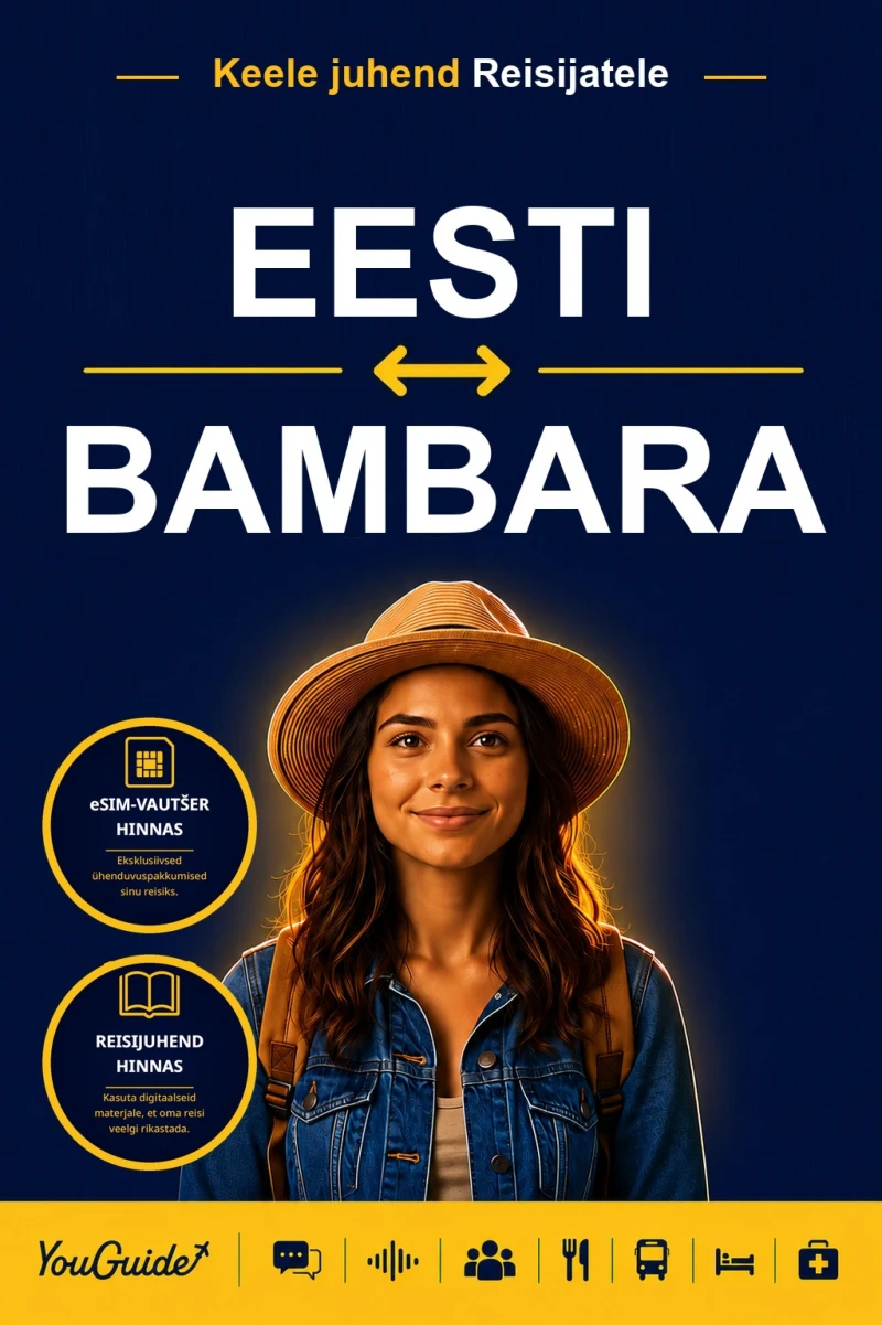 Portada: The Language Guide for Travelers - Estonian to Bambara