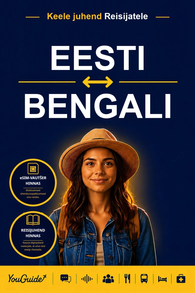 Portada: The Language Guide for Travelers - Estonian to Bengali