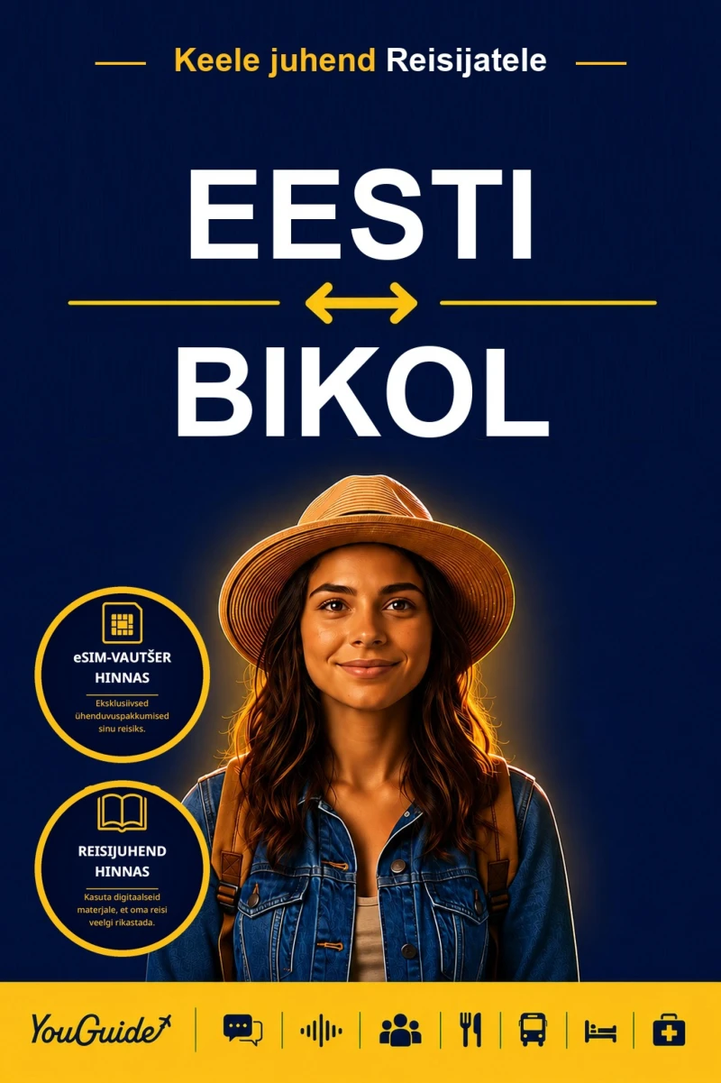 Portada: The Language Guide for Travelers - Estonian to Bikol