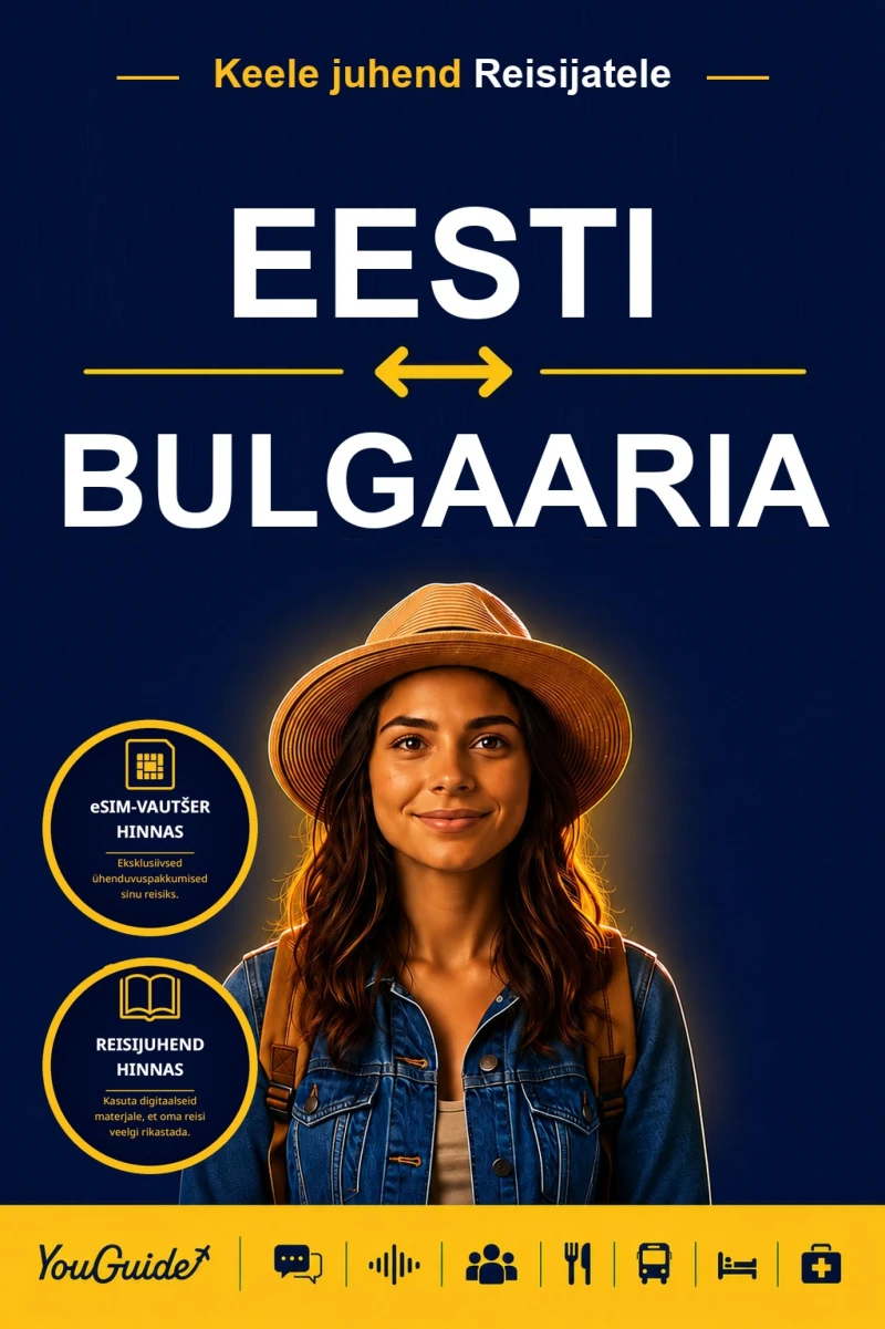 Portada: The Language Guide for Travelers - Estonian to Bulgarian