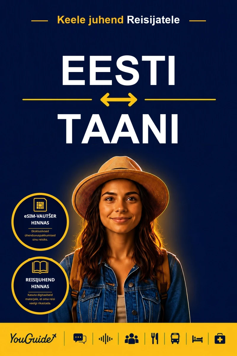 Portada: The Language Guide for Travelers - Estonian to Danish