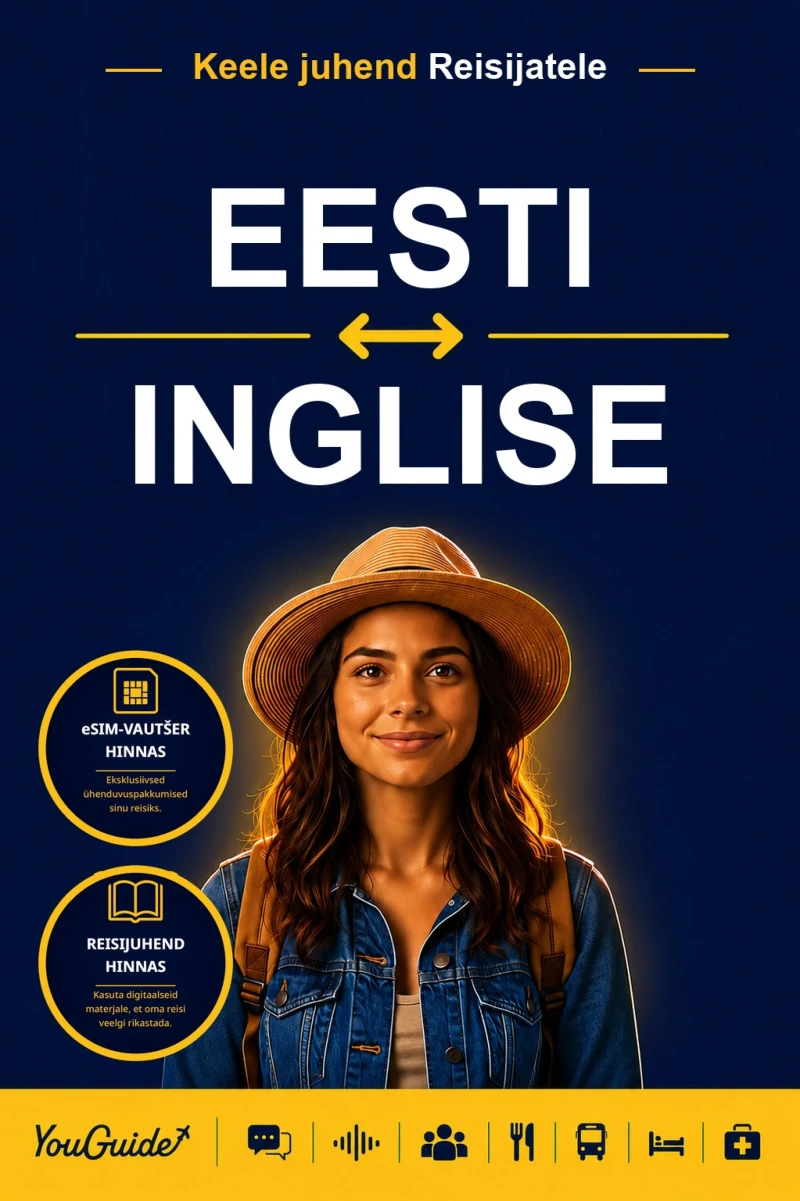 Portada: The Language Guide for Travelers - Estonian to English