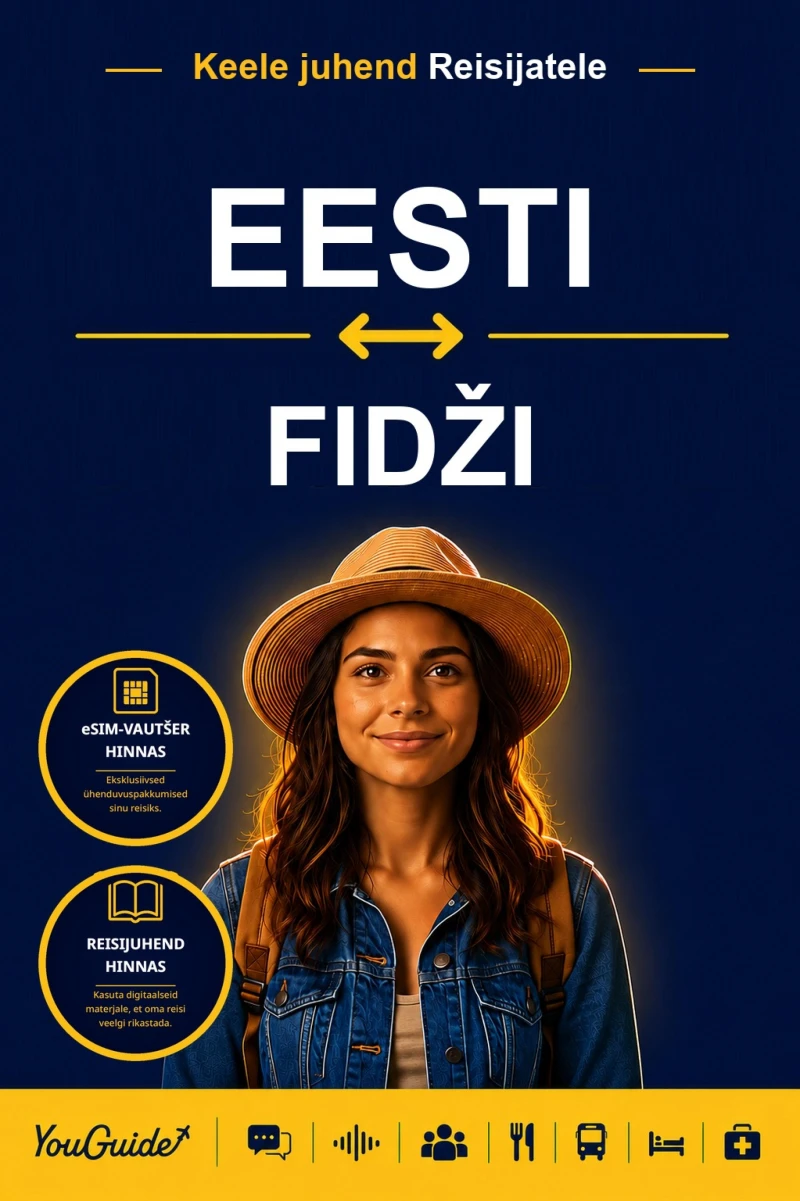 Portada: The Language Guide for Travelers - Estonian to Fijian
