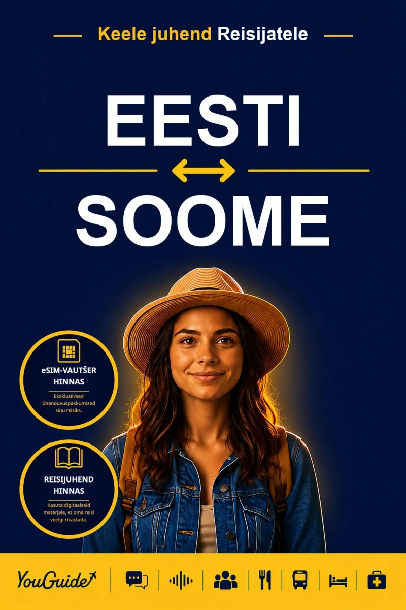 Portada: The Language Guide for Travelers - Estonian to Finnish