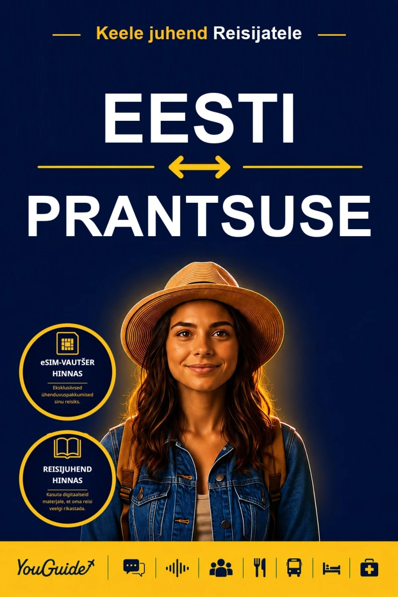 Portada: The Language Guide for Travelers - Estonian to French