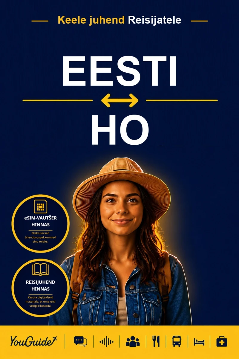 Portada: The Language Guide for Travelers - Estonian to Ho