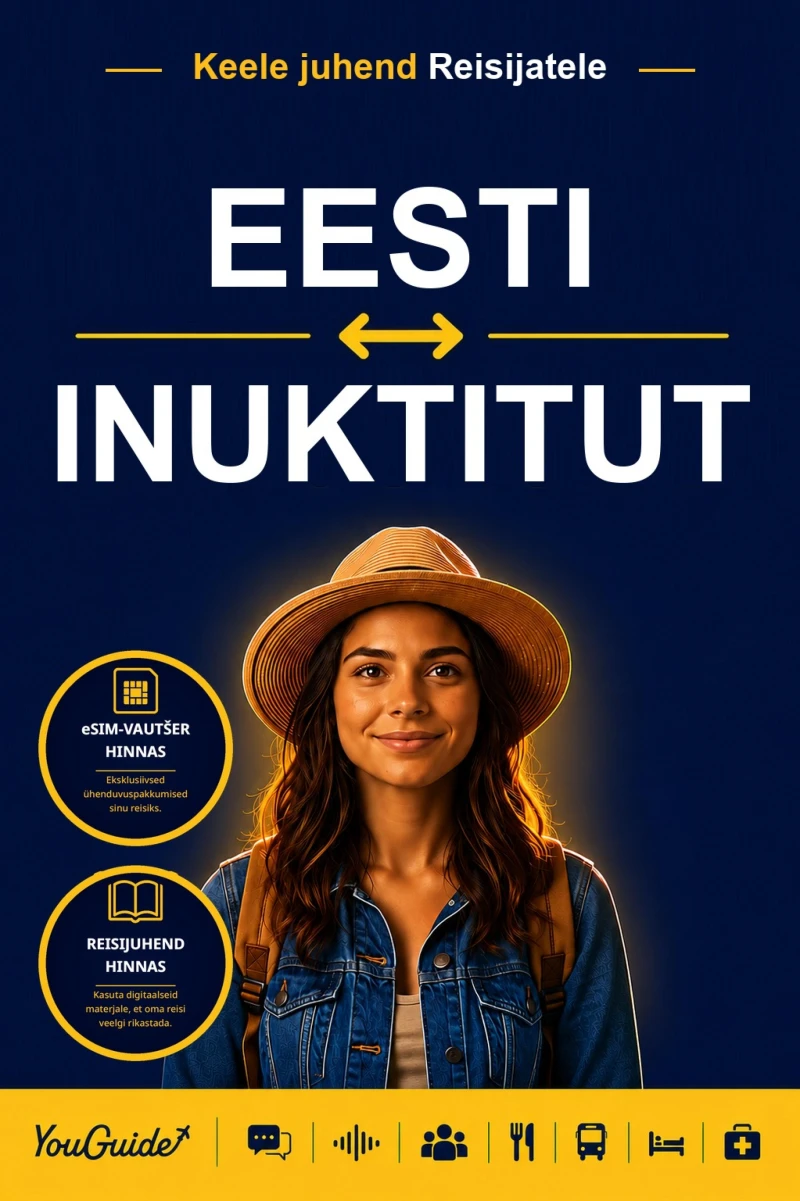 Portada: The Language Guide for Travelers - Estonian to Inuktitut