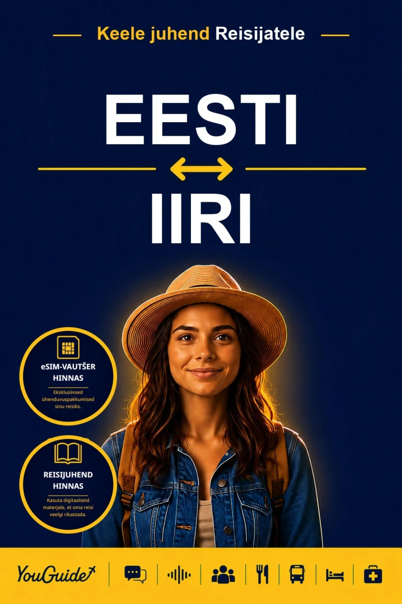 Portada: The Language Guide for Travelers - Estonian to Irish
