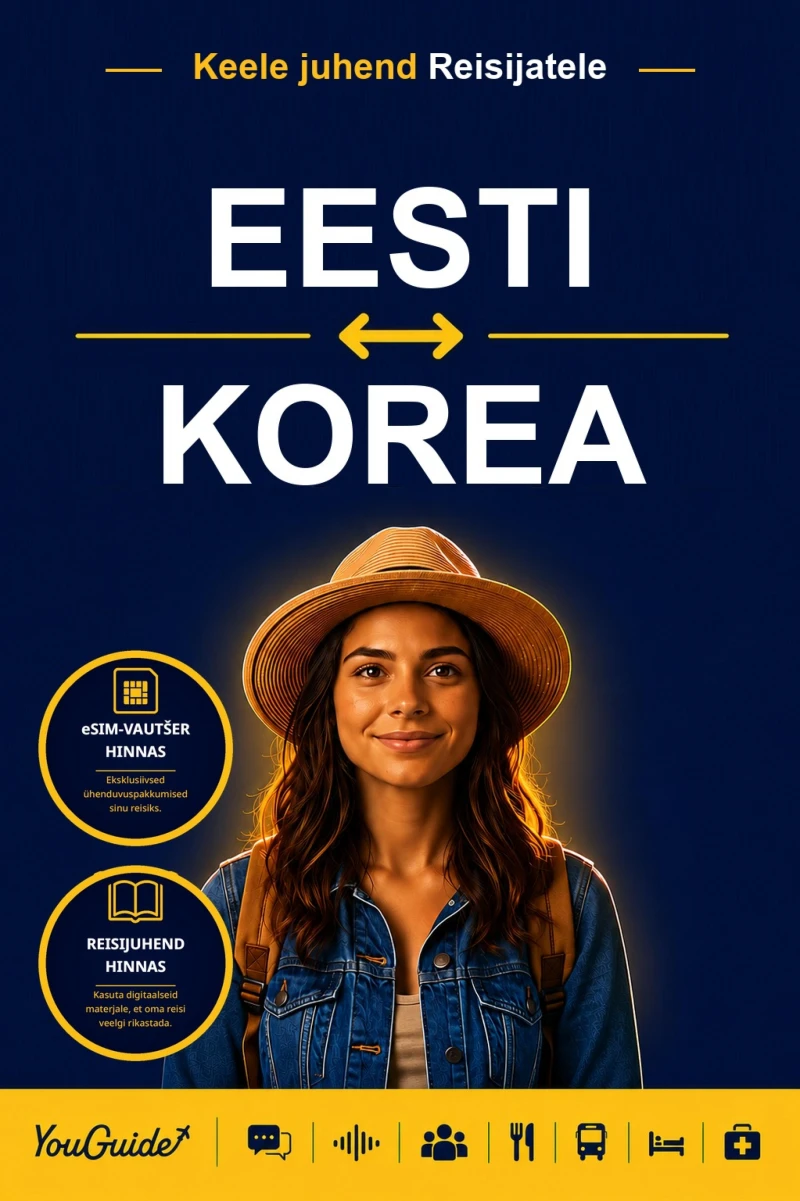 Portada: The Language Guide for Travelers - Estonian to Korean