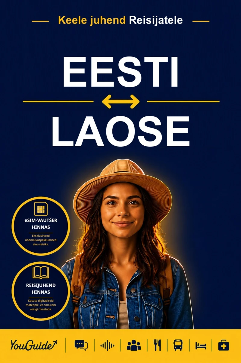 Portada: The Language Guide for Travelers - Estonian to Lao