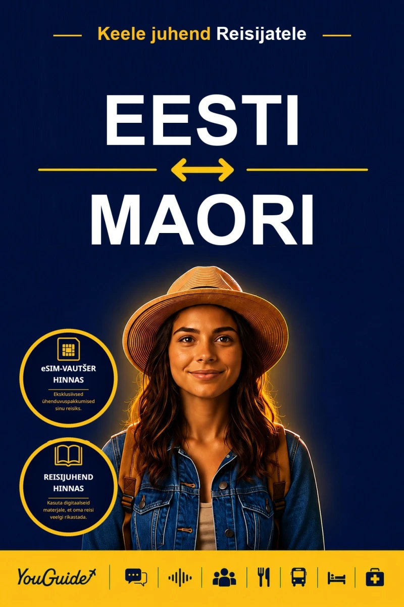 Portada: The Language Guide for Travelers - Estonian to Maori