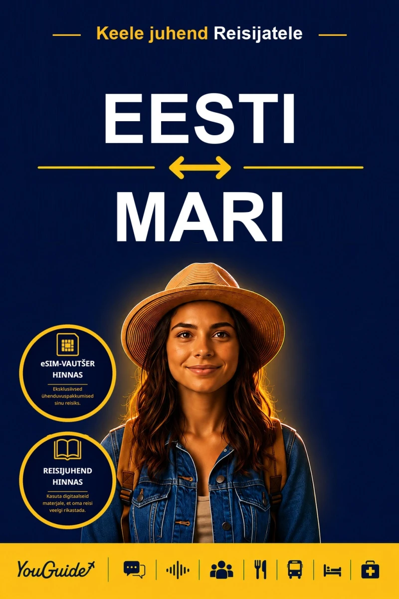 Portada: The Language Guide for Travelers - Estonian to Mari
