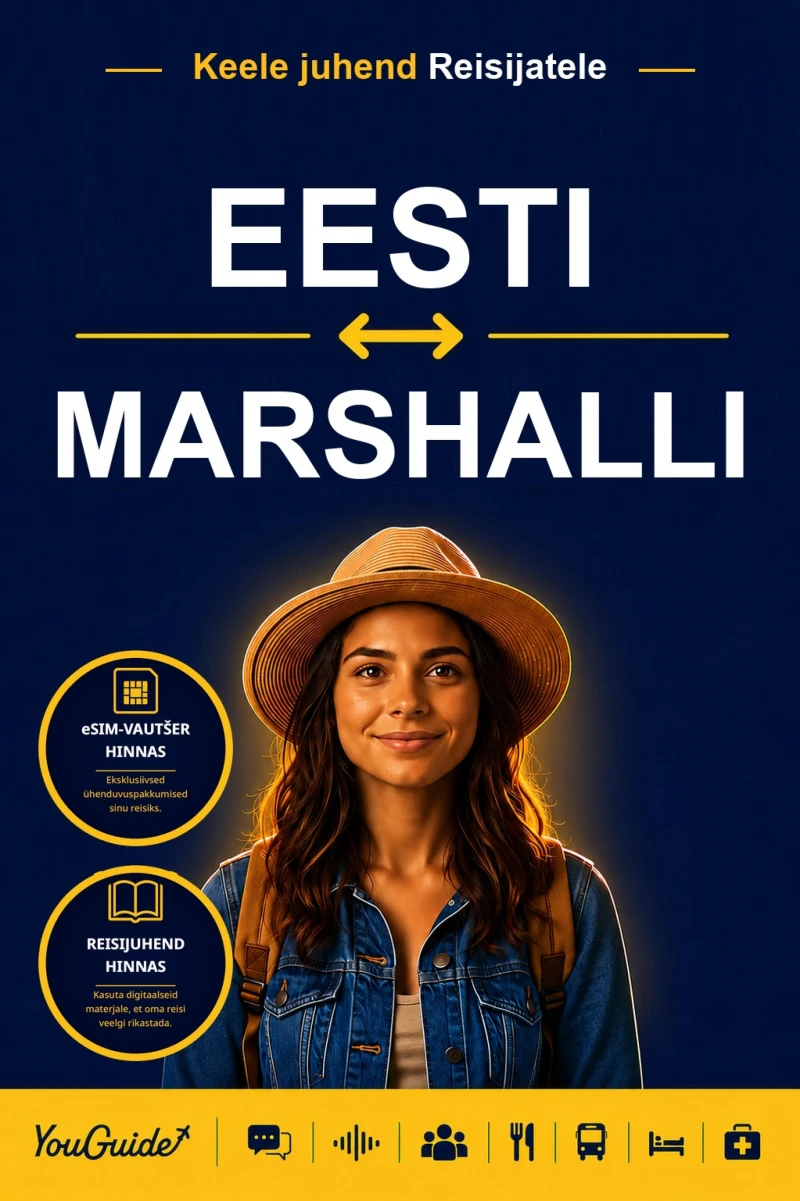 Portada: The Language Guide for Travelers - Estonian to Marshallese