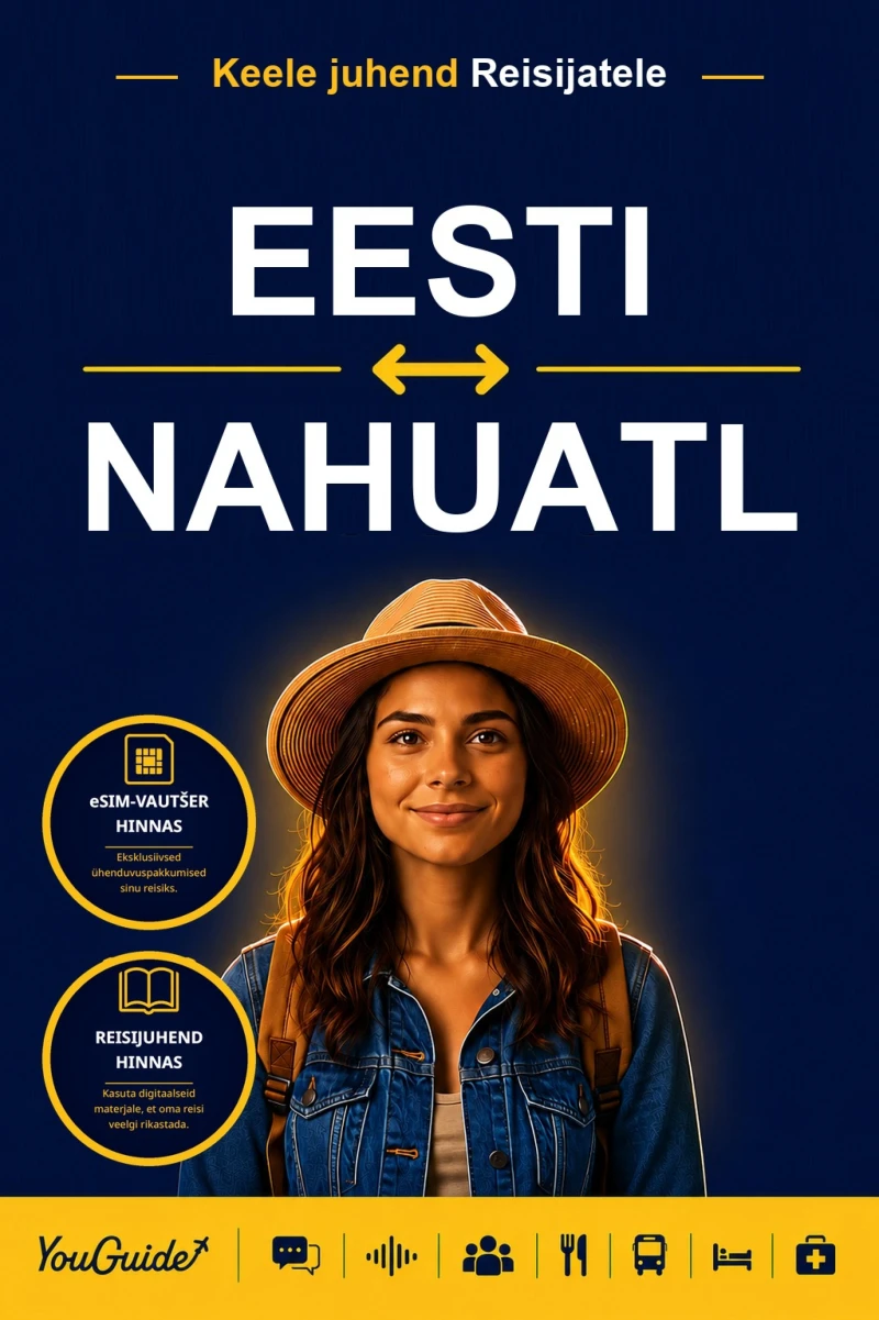 Portada: The Language Guide for Travelers - Estonian to Nahuatl