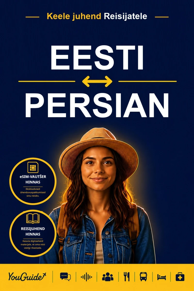 Portada: The Language Guide for Travelers - Estonian to Persian
