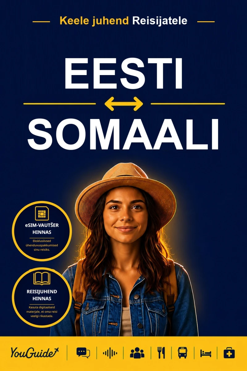 Portada: The Language Guide for Travelers - Estonian to Somali