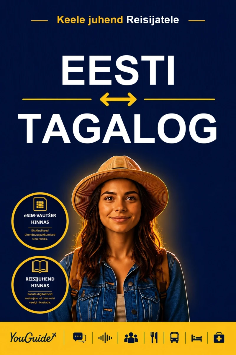 Portada: The Language Guide for Travelers - Estonian to Tagalog