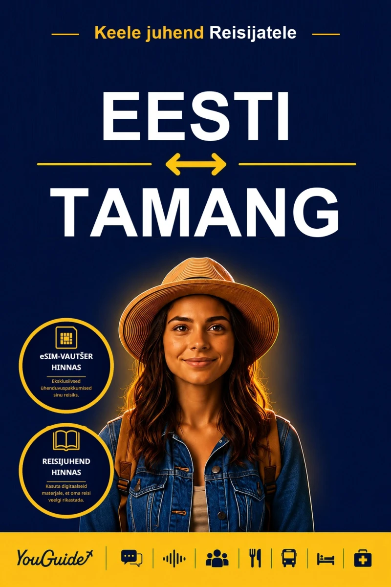 Portada: The Language Guide for Travelers - Estonian to Tamang