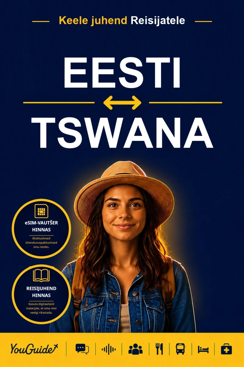Portada: The Language Guide for Travelers - Estonian to Tswana
