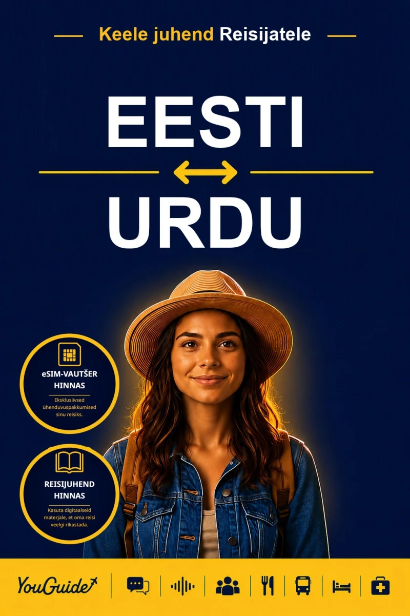 Portada: The Language Guide for Travelers - Estonian to Urdu