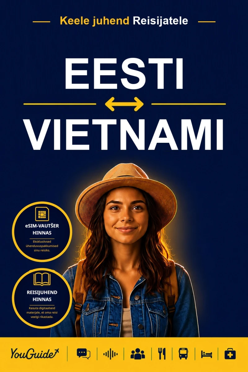 Portada: The Language Guide for Travelers - Estonian to Vietnamese