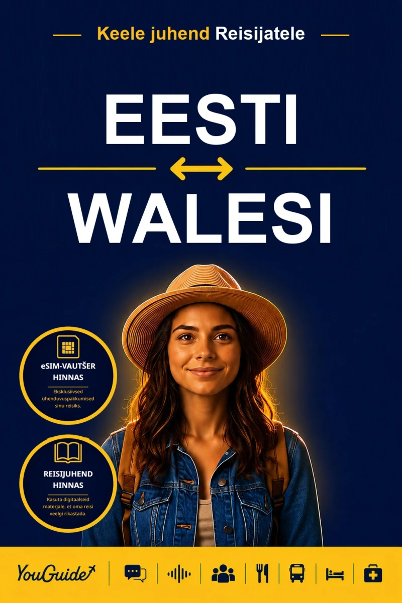 Portada: The Language Guide for Travelers - Estonian to Welsh