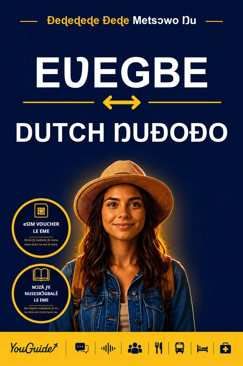 Portada: The Language Guide for Travelers - Ewe to Dutch