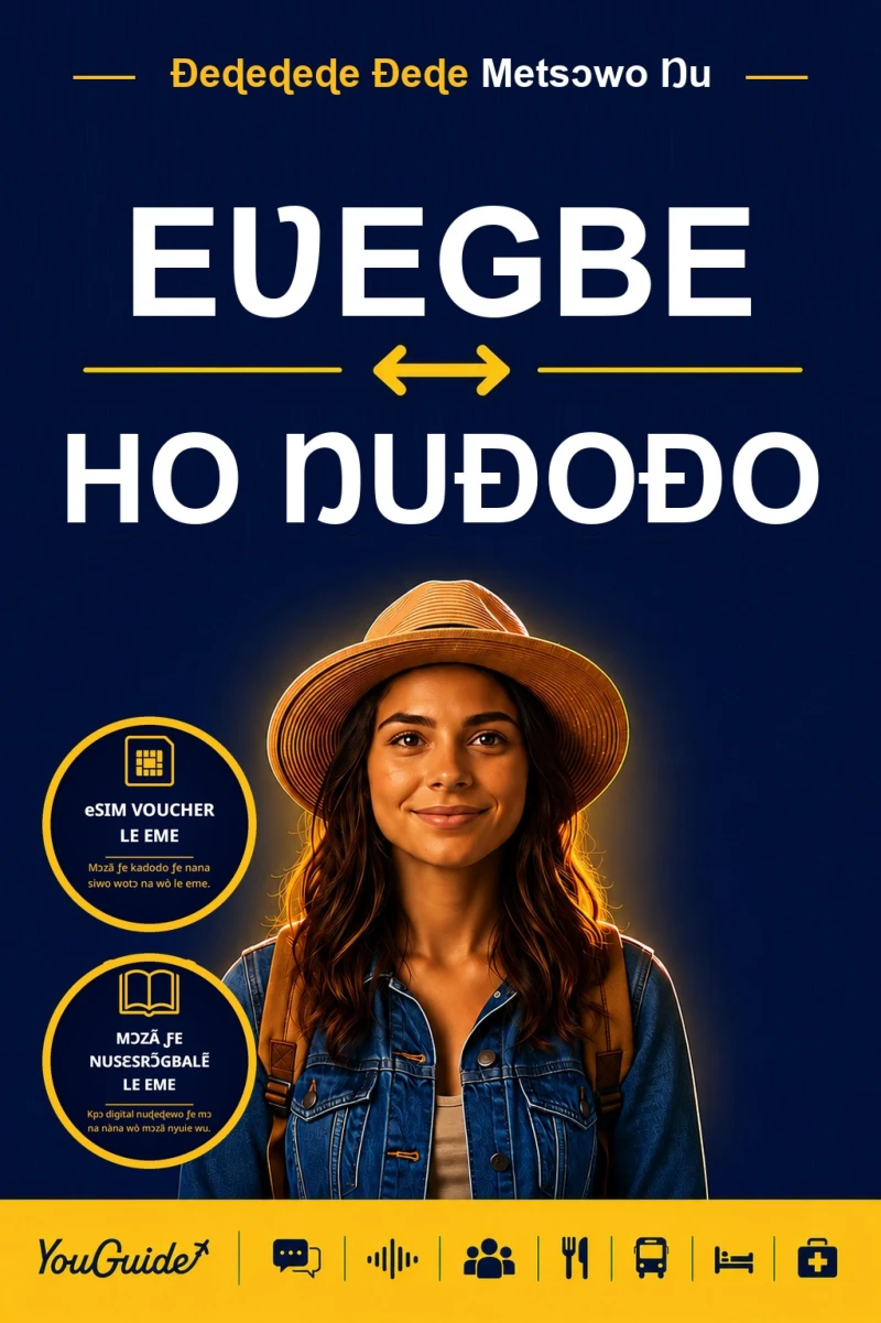 Portada: The Language Guide for Travelers - Ewe to Ho