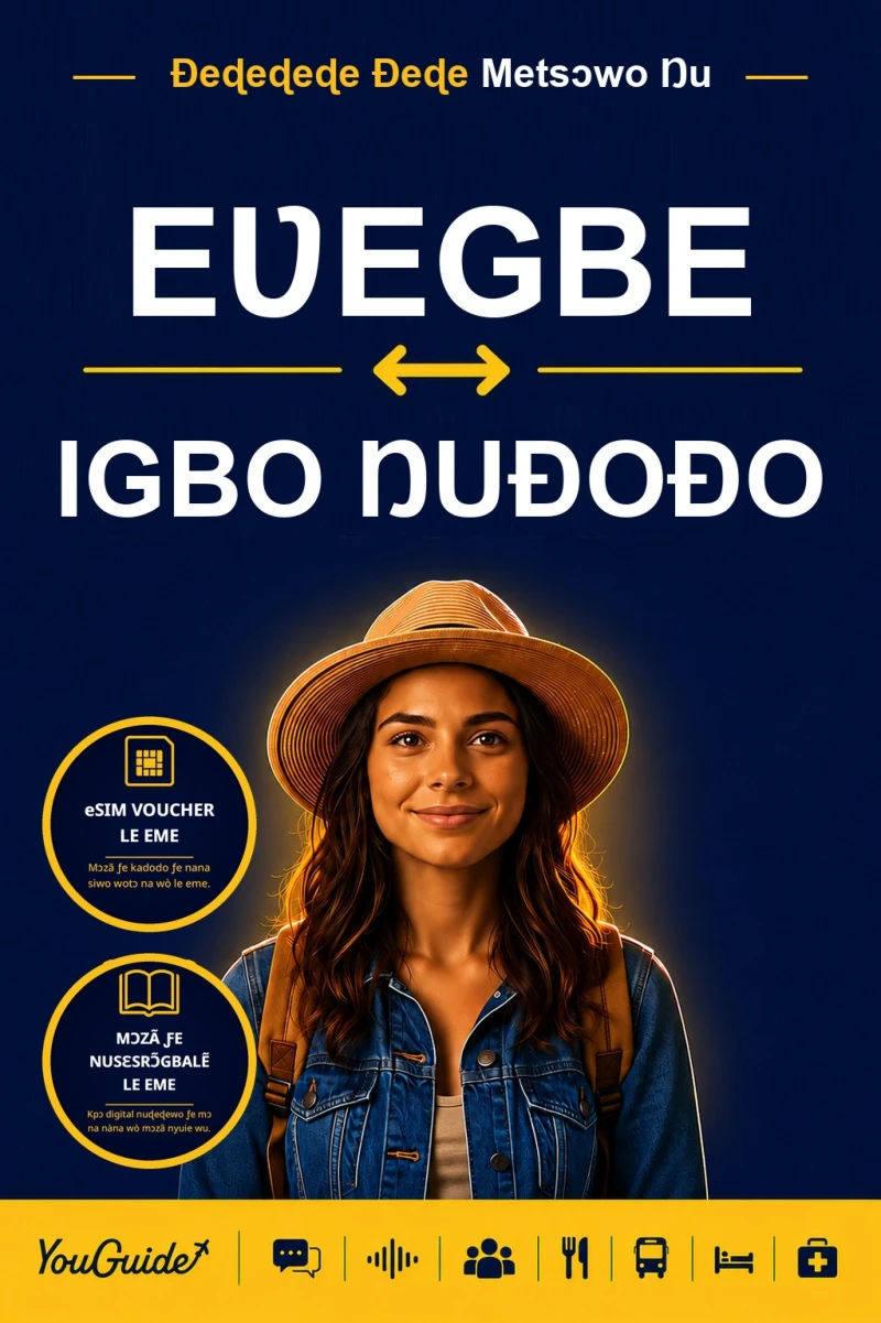 Portada: The Language Guide for Travelers - Ewe to Igbo