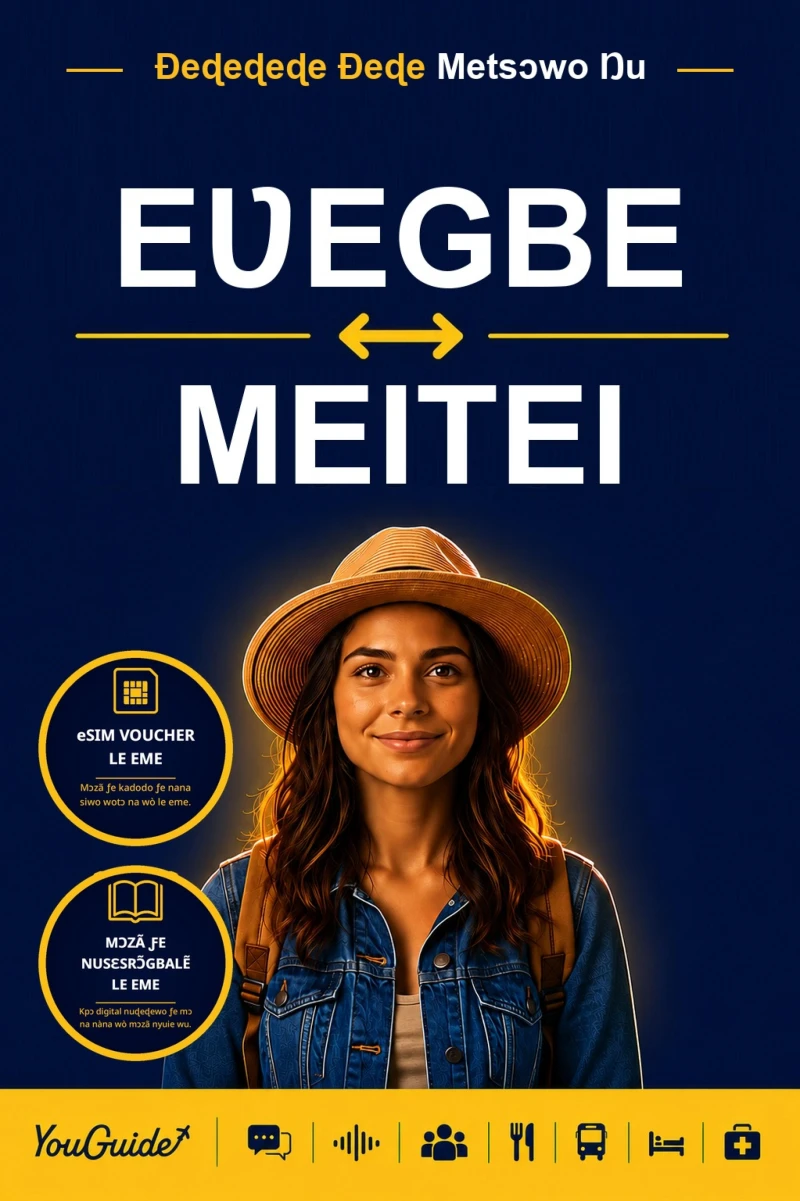 Portada: The Language Guide for Travelers - Ewe to Meitei