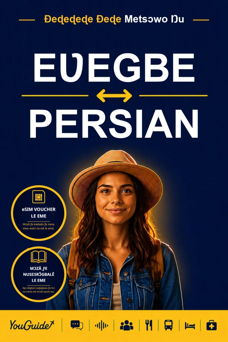 Portada: The Language Guide for Travelers - Ewe to Persian
