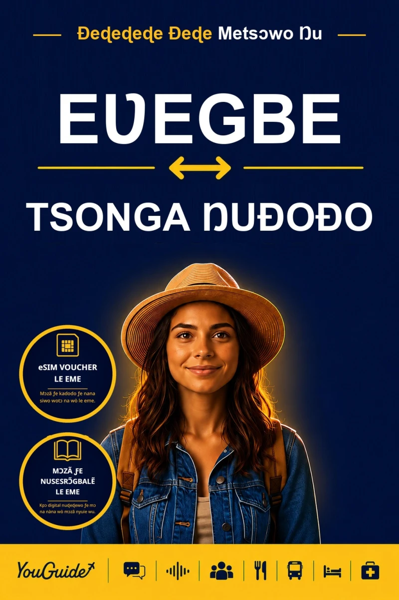 Portada: The Language Guide for Travelers - Ewe to Tsonga