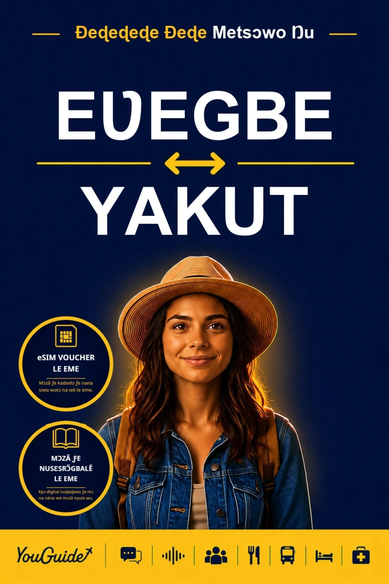 Portada: The Language Guide for Travelers - Ewe to Yakut