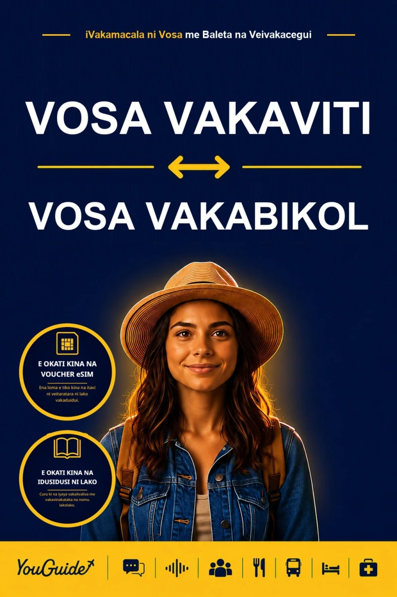 Portada: The Language Guide for Travelers - Fijian to Bikol