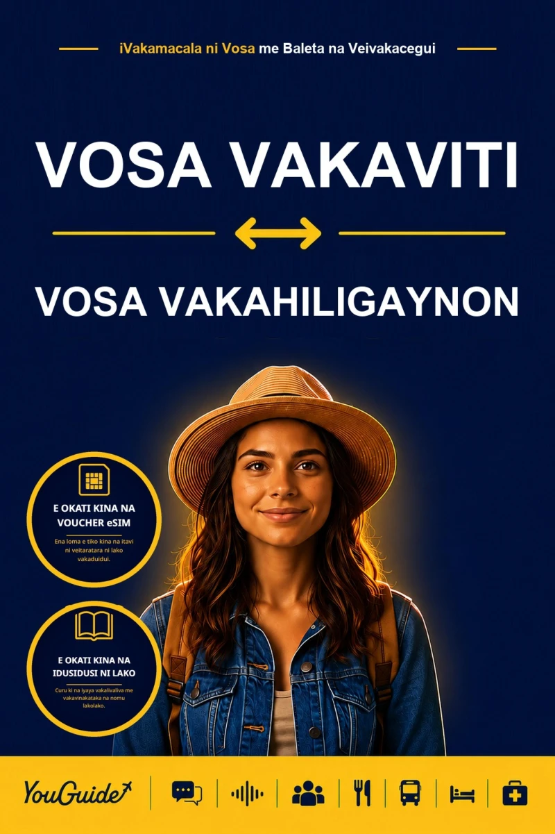 Portada: The Language Guide for Travelers - Fijian to Hiligaynon