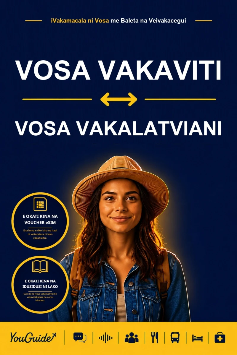 Portada: The Language Guide for Travelers - Fijian to Latvian