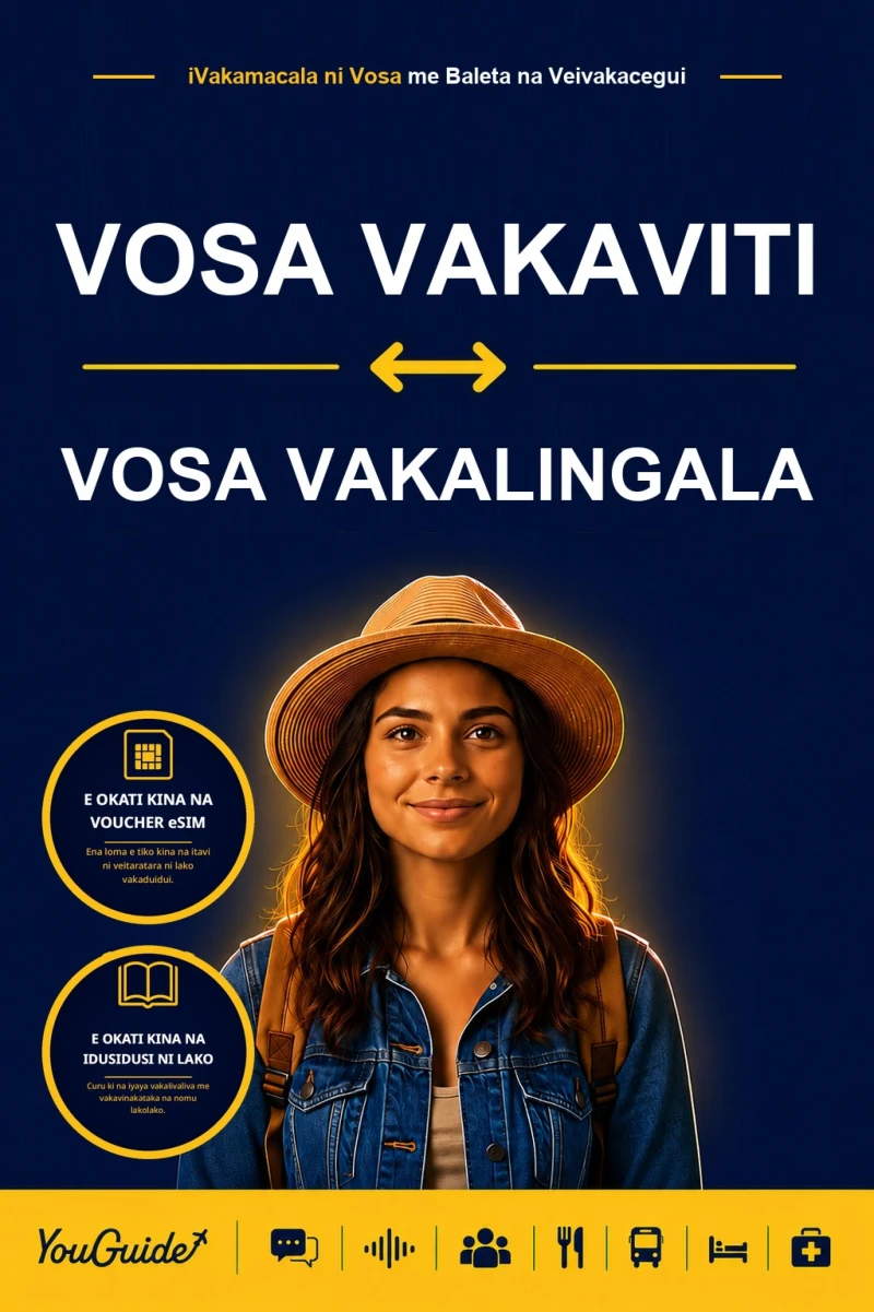 Portada: The Language Guide for Travelers - Fijian to Lingala