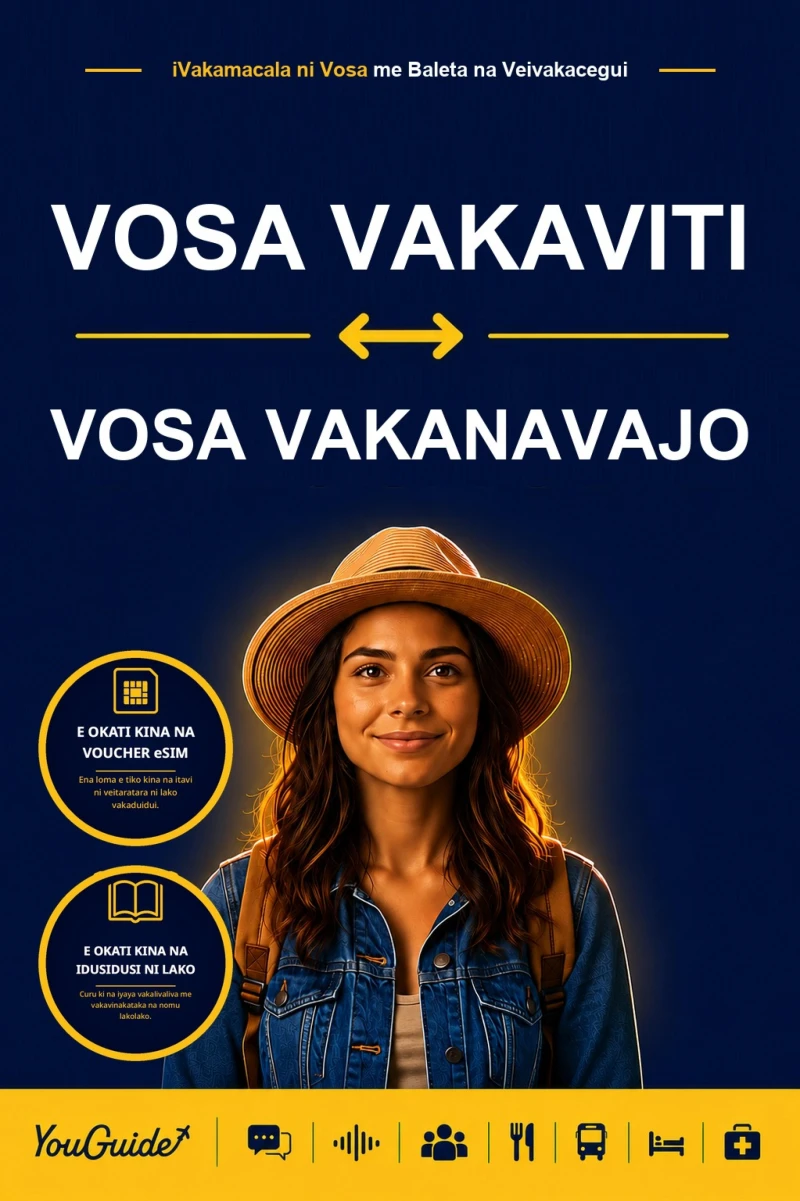 Portada: The Language Guide for Travelers - Fijian to Navajo
