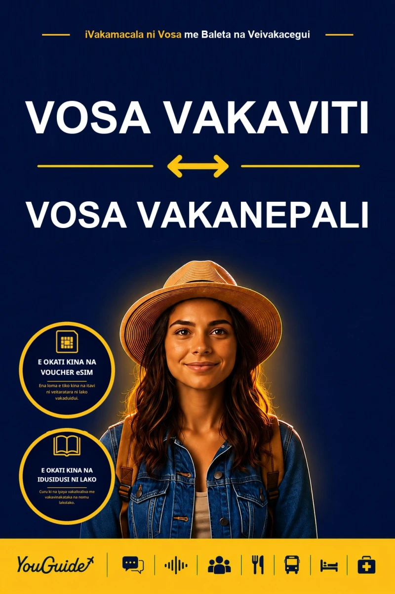 Portada: The Language Guide for Travelers - Fijian to Nepali
