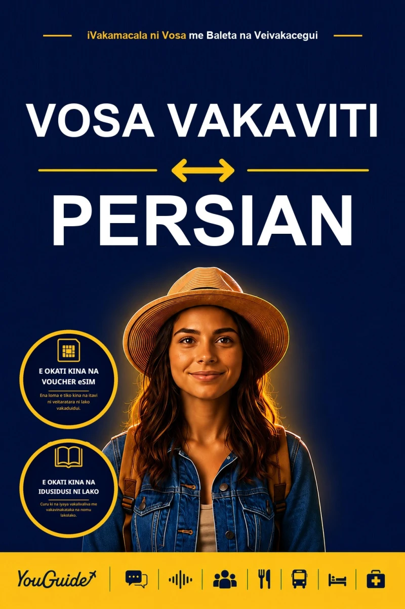 Portada: The Language Guide for Travelers - Fijian to Persian