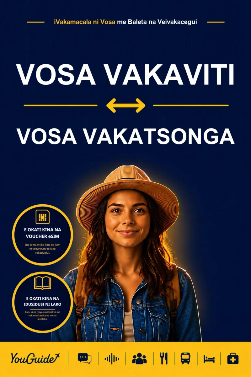 Portada: The Language Guide for Travelers - Fijian to Tsonga
