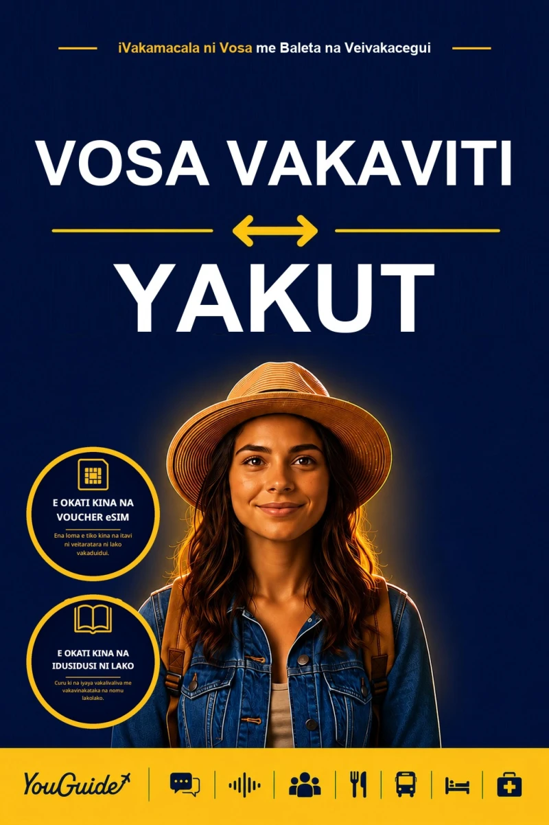 Portada: The Language Guide for Travelers - Fijian to Yakut
