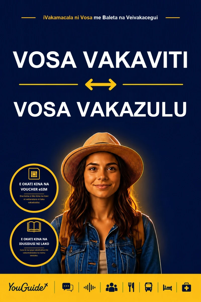 Portada: The Language Guide for Travelers - Fijian to Zulu