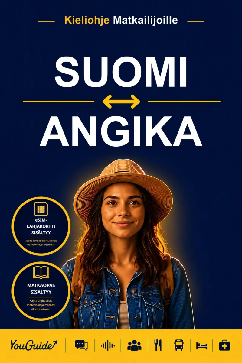 Portada: The Language Guide for Travelers - Finnish to Angika