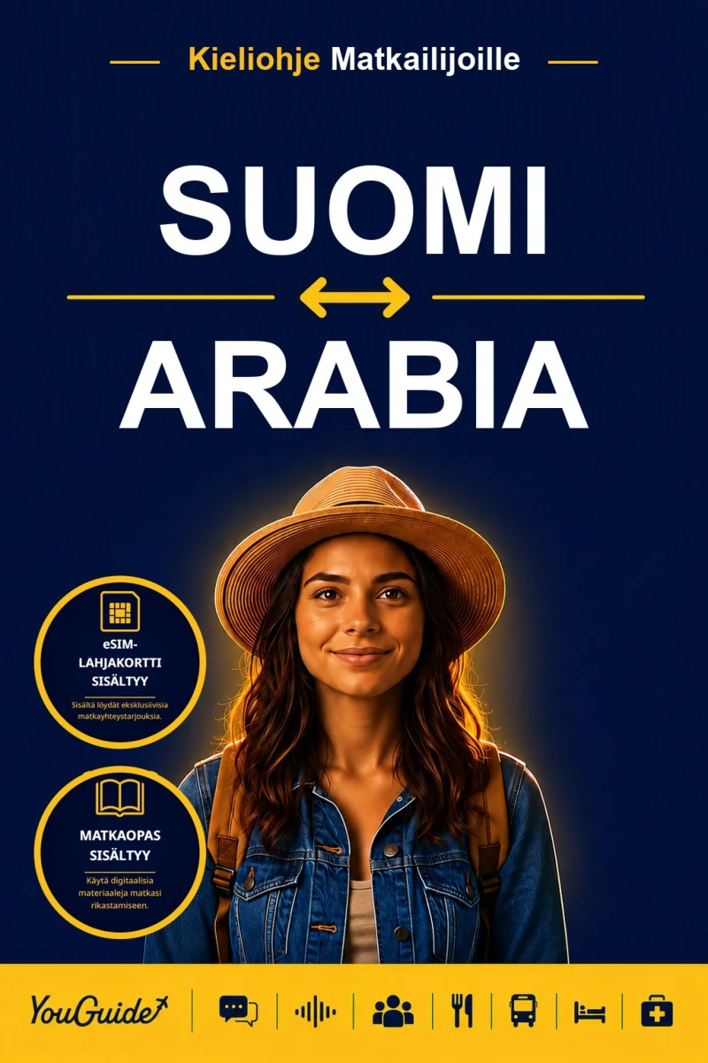 Portada: The Language Guide for Travelers - Finnish to Arabic