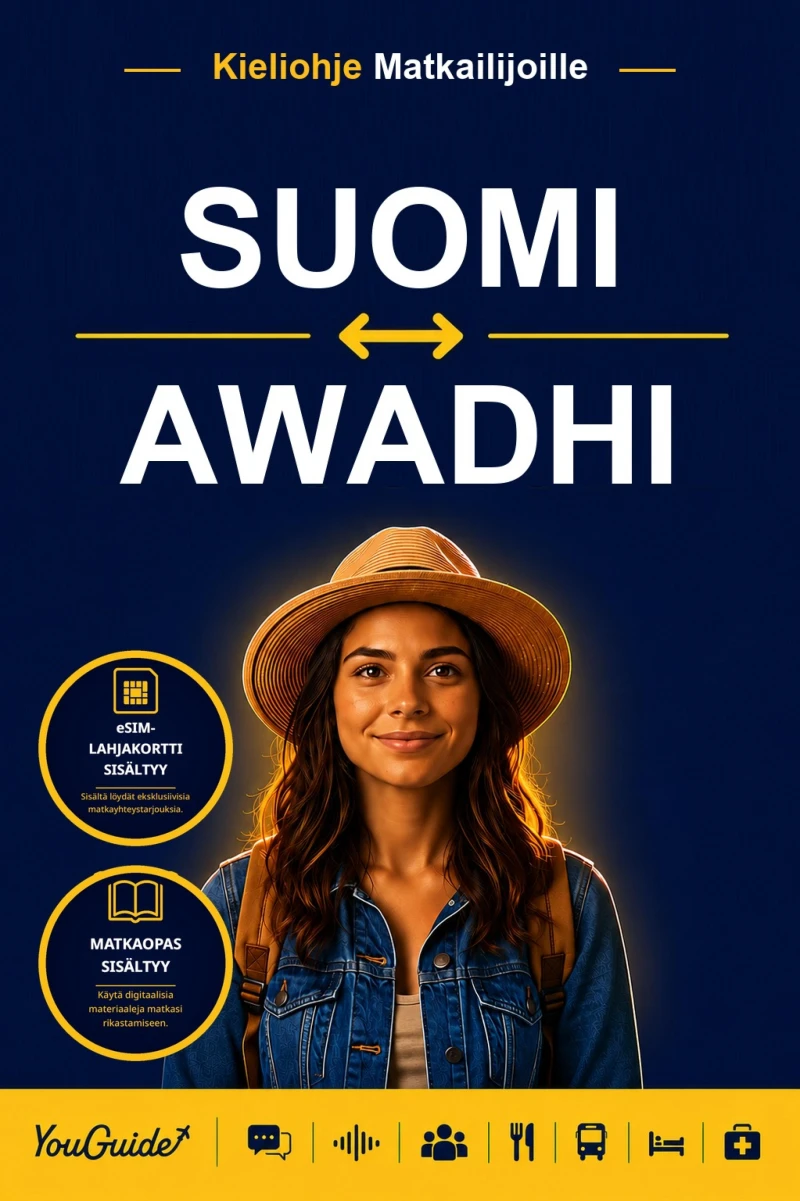 Portada: The Language Guide for Travelers - Finnish to Awadhi