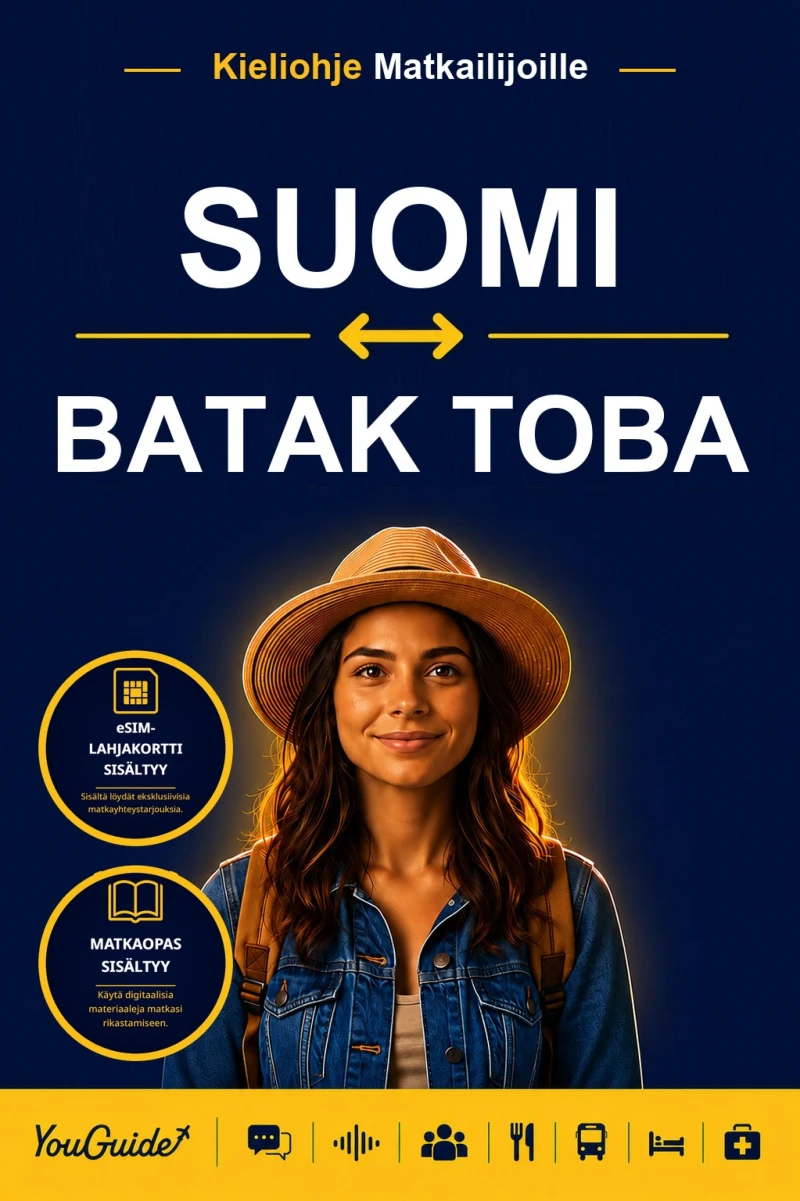Portada: The Language Guide for Travelers - Finnish to Batak Toba
