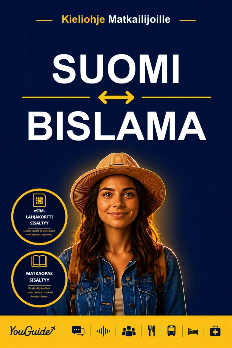 Portada: The Language Guide for Travelers - Finnish to Bislama