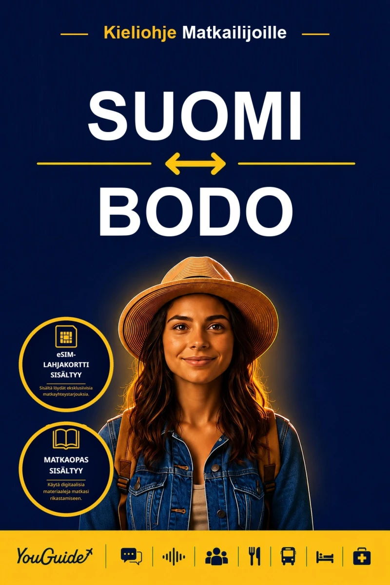 Portada: The Language Guide for Travelers - Finnish to Bodo