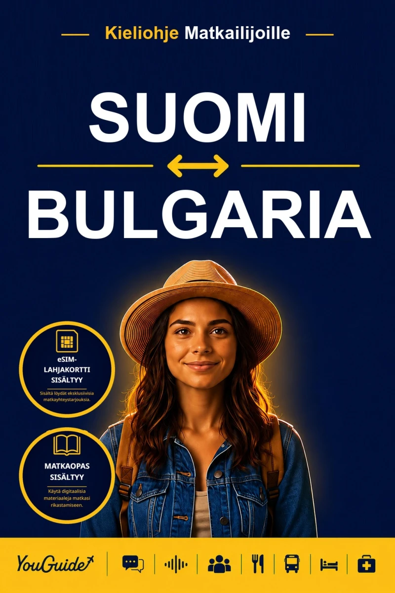 Portada: The Language Guide for Travelers - Finnish to Bulgarian